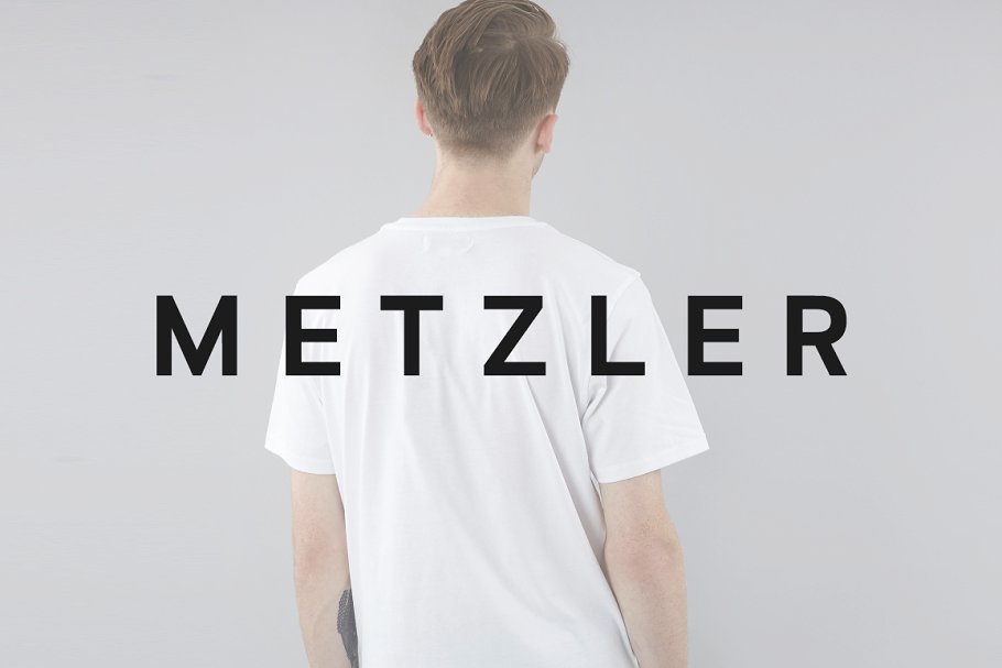 Пример шрифта Metzler #1